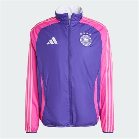 Adidas Germany Anthem Jacket Purple Adidas Tz