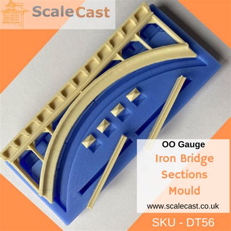 OO Gauge Model Railway Iron Bridge Casting Mould