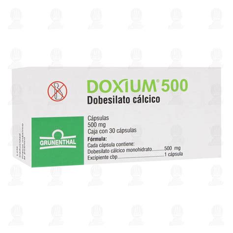 Doxium 500 Mg 30 Cápsulas