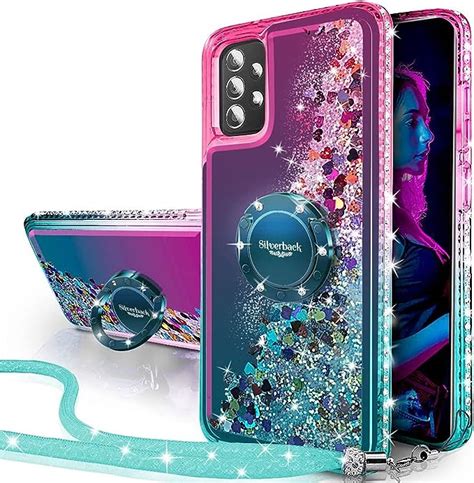 Miss Arts Coque Pour Samsung Galaxy A G Fille Silicone Paillette