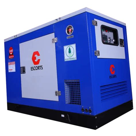 10 Kva Escorts Silent Diesel Generator At Rs 350000piece Escorts