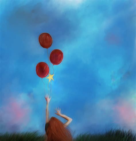 Letting Go Digital Art By Hazel Billingsley