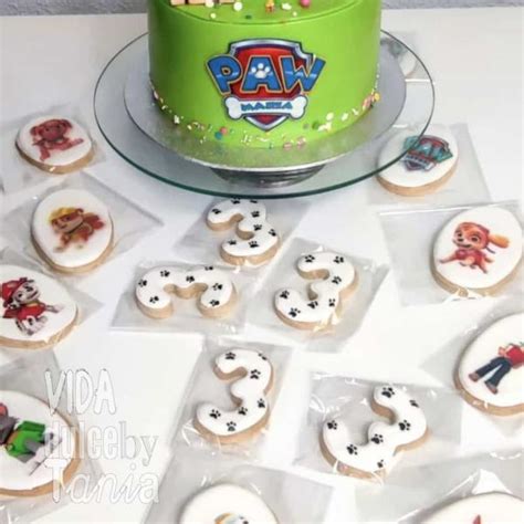 Pedir Galletas De Dibujos Animados Paw Patrol Con Entrega En Madrid