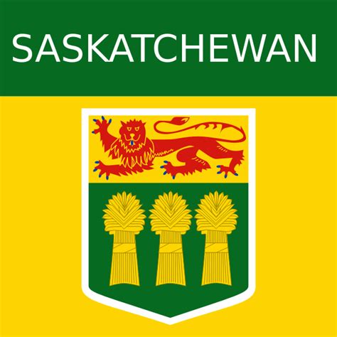 Saskatchewan Territory symbol vector clip art | Free SVG