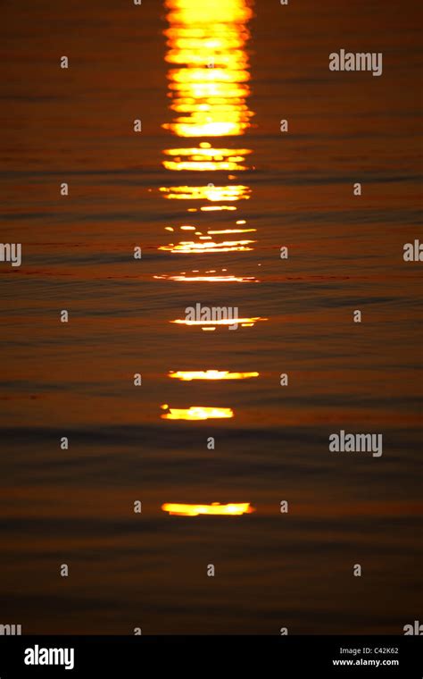 The famous Elafonisi beach on Crete, at sunset Stock Photo - Alamy