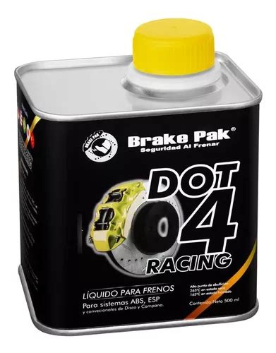 Liquido De Frenos Dot 4 Racing Brake Pak Para Sistemas Abs MercadoLibre