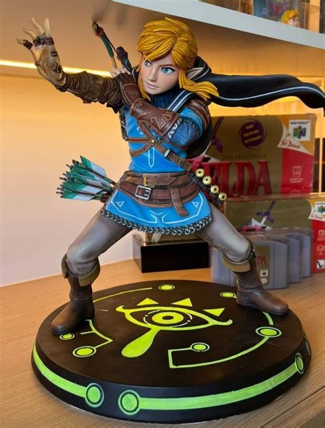 STL File Link Zelda Tears Of The Kingdom TOTK Premium Statue For