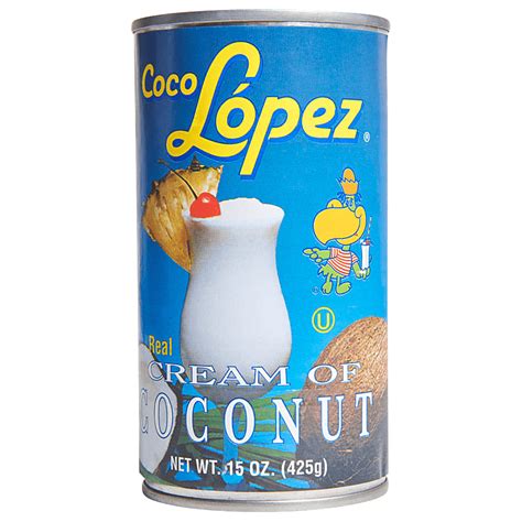 Coco Lopez Cream Of Coconut 15 Oz Applejack