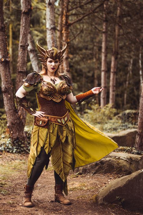 Woodelf Leafeon signed cosplay print - Pretzl Cosplay