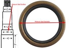 How To Measure To Determine The Correct Grease Seal For A Trailer