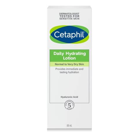 Cetaphil Face Daily Hydrating Lotion With Hyaluronic Acid 88ml