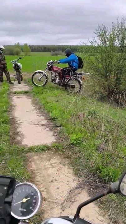 подьем в горку на альфе #motorcycle #альфа #эндуро #мопед #мото # ...