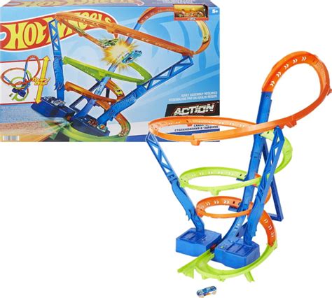Hot Wheels Tor Wyścigowe Tornado Zestaw cm Hot Wheels Tory Hot Wheels Pojazdy