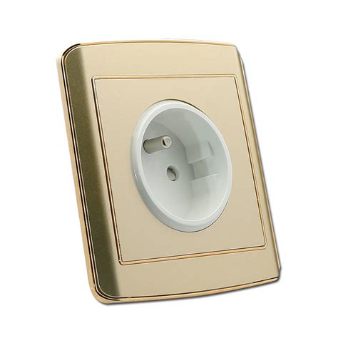 French Standard Wall Power Socket Table Socket Plug Socket Outlet