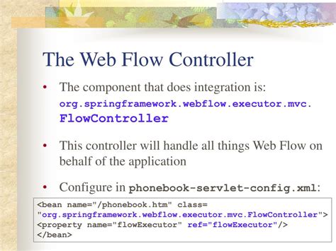 Ppt Spring Web Flow Powerpoint Presentation Free Download Id296570