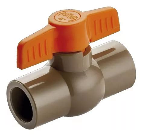 Registro De Esfera Soldável Pvc 50mm Herc Dn 40 3202 MercadoLivre