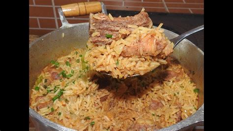 Arroz Costelinha De Porco Youtube