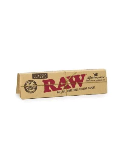 Raw Classic Masterpiece Kingsize Slim Free Shipping