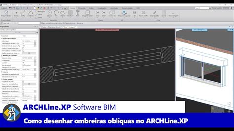 Tutorial Software Bim Como Modelar Ombreiras Obl Quas No Archline Xp