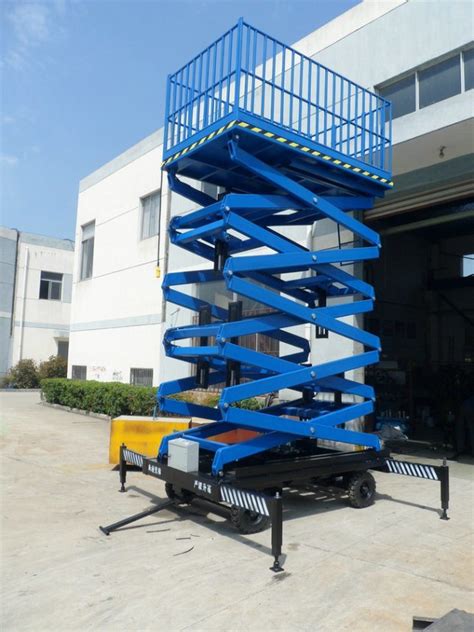 M Mobile Electric Scissor Working Platform Construction Machinery