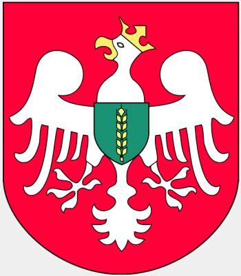 Coat Of Arms Crest Of Piotrk W Trybunalski County Herb