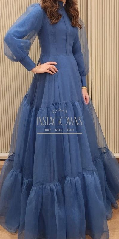 Beautiful Blue Gown For Sale Instagowns