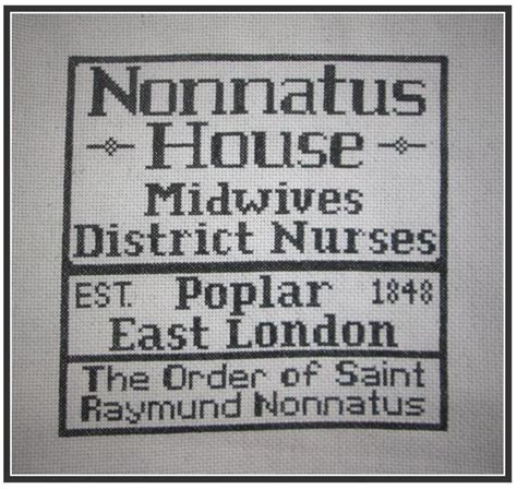 "Nonnatus House" | Cross Stitch Pattern