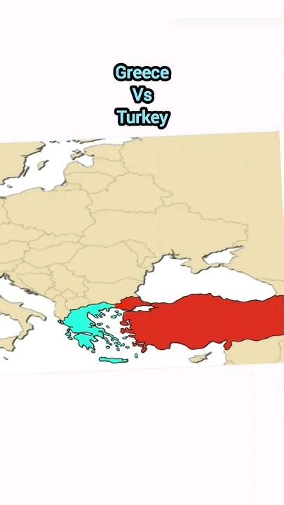 Greece Vs Turkey🇬🇷🇹🇷 Geography Youtube