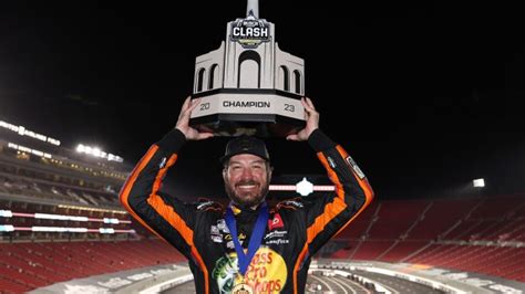 Martin Truex Jr Wins Wild Busch Light Clash At The Coliseum AmericaJR