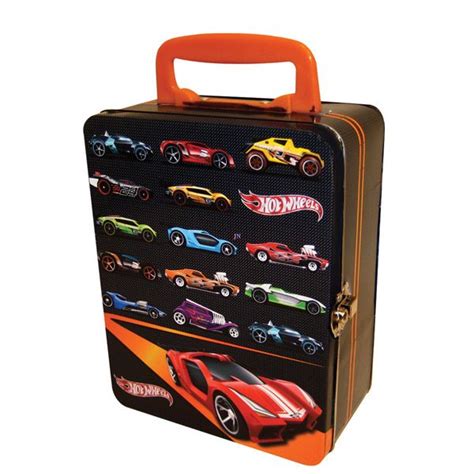 Hot Wheels Autótároló fém doboz darabos JátékNet hu