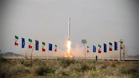 Iran Launches Its 1st Military Satellite Noor Into Orbit