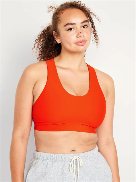 Medium Support Powersoft Cross Strap Sports Bra Old Navy