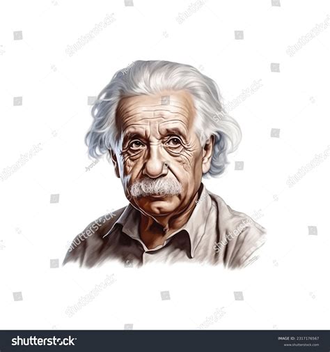 Vector Illustration Of Albert Einstein Royalty Free Stock Vector