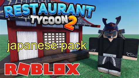 Restaurant Tycoon Japanese Pack Youtube