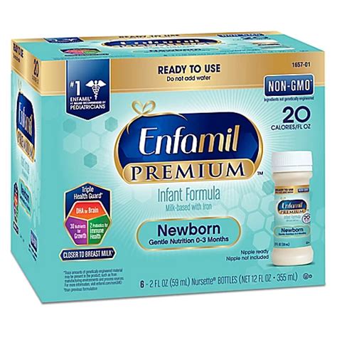 Enfamil® Newborn 6-Pack Nursette Ready-to-Feed Formula - buybuy BABY