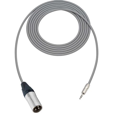 Sescom Audio Cable Canare Star Quad 3 Pin XLR Male To 3 5mm TRS