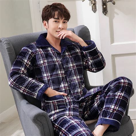 Aliexpress.com : Buy New Arrival Fashion Plaid Quilted Pajama Sets Soft ...