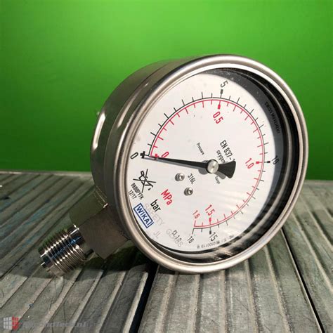 Pressure Gauge Wika EN 837 1 0 16 Bar