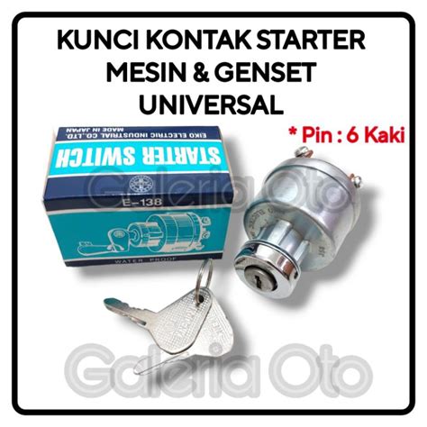 Jual Kunci Kontak Stater Switch Pin Kaki E T Dan Ps