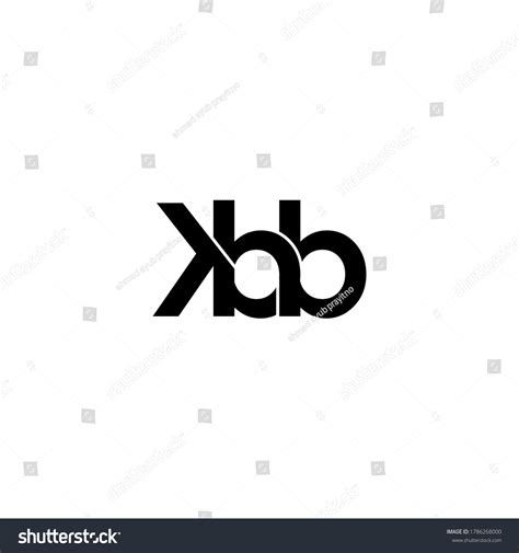 Kbb Letter Original Monogram Logo Design Stock Vector (Royalty Free ...