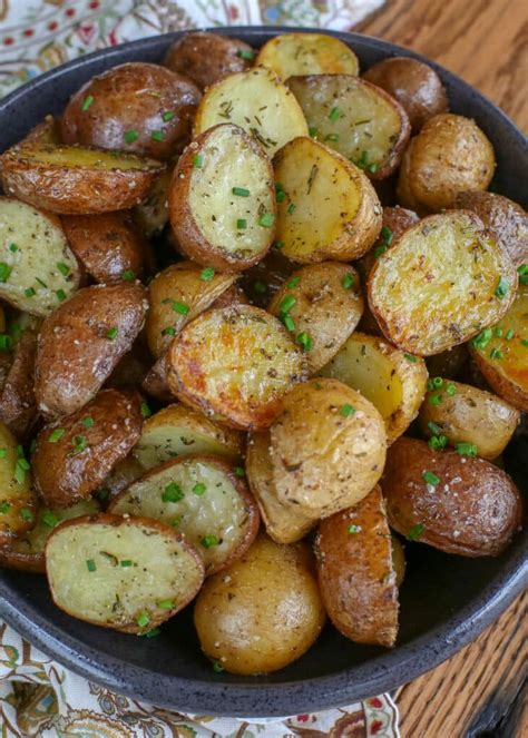 Rosemary Roasted Potatoes Barefeet In The Kitchen