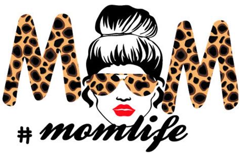 Leopard Mom Life Png Sublimation Etsy