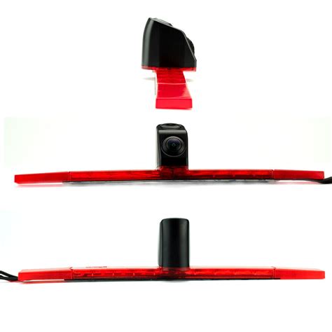 Dual Reversing Camera Rd Brake Light V Red For Sunlight Carado