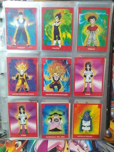 Lote Armables Y Stickers Album Dragon Ball Z Y Navarrete Mercadolibre