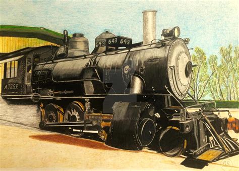 Locomotive 2-8-0 by DrawingsPiR on DeviantArt