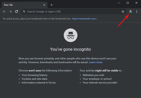 Keyboard Shortcuts For Incognito Private Browsing Chrome Firefox