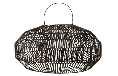 Large Black Rattan Light Shade Atelier Yuwa Ciao Jp