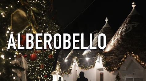 Natale Alberobello Mercatino Tra I Trulli Pugliatips Youtube