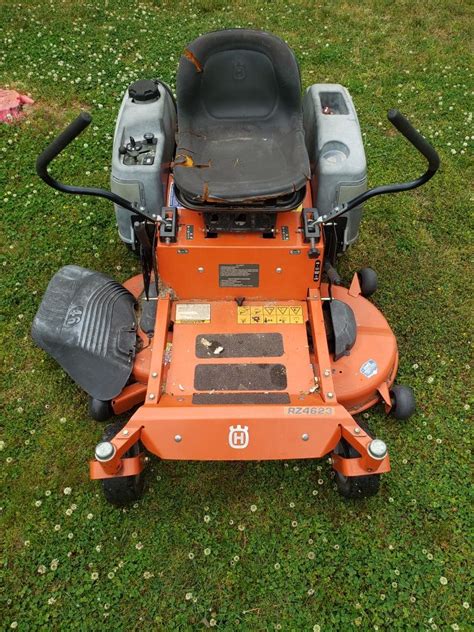 Husqvarna Rz4623 46in Deck Zero Turn Mower For Sale In Bailey Nc Offerup