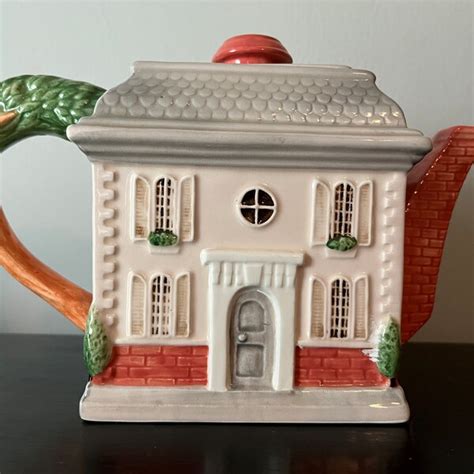 Fitz And Floyd Teapot Etsy